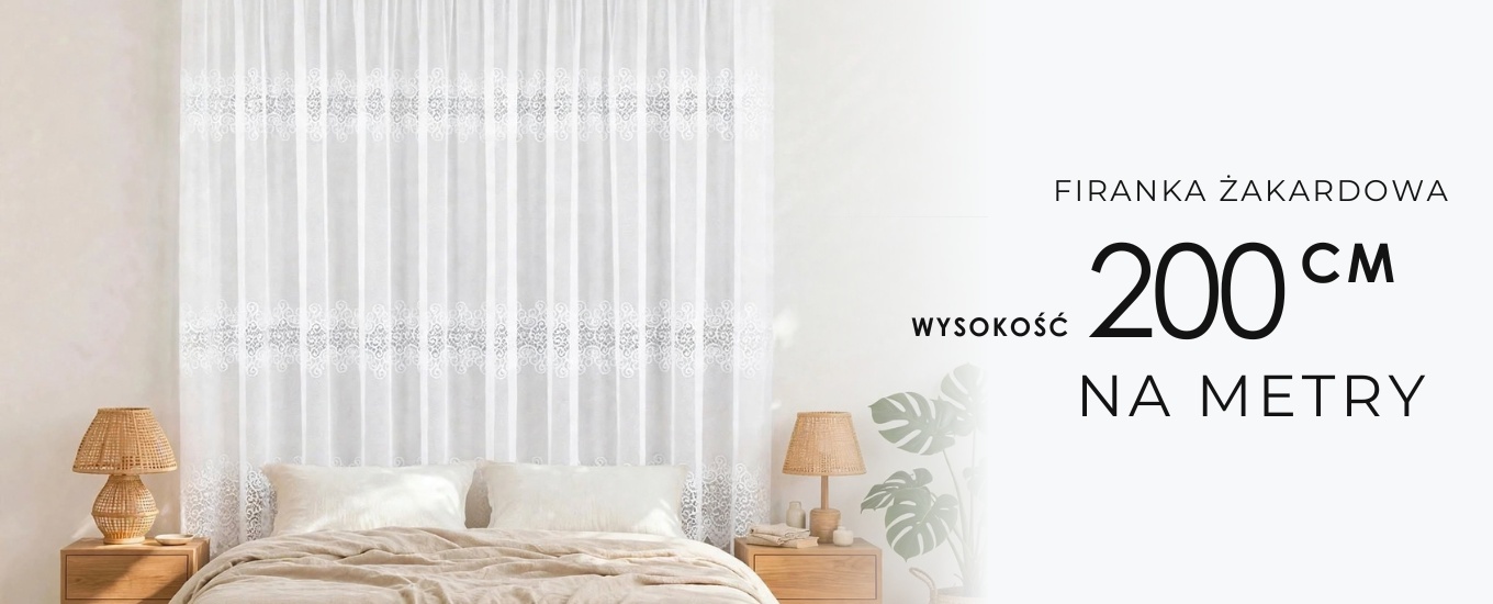 BANER Firanka 001539 200cm